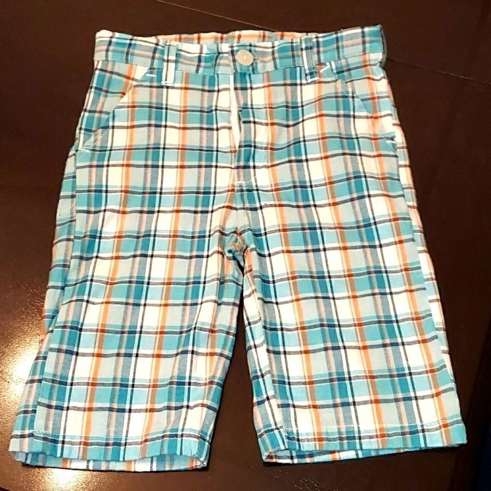 U.S. Polo Association Plaid Cropped Pants Sz 3T